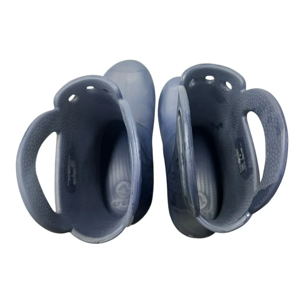 🟦 Crocs Kids‎ Handle-It Rain Boots – Navy – J2